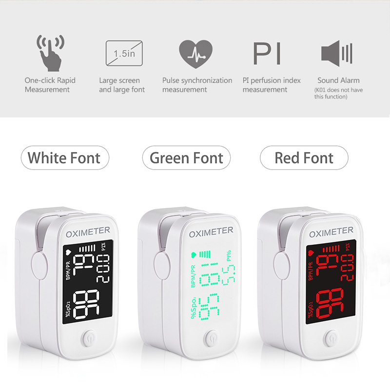 Finger Pulse Oximeter with Display — изображение 4